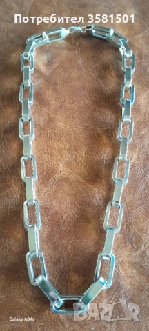 171/Сребърен Синджир-67грама.🇧🇬, снимка 4 - Колиета, медальони, синджири - 53035441