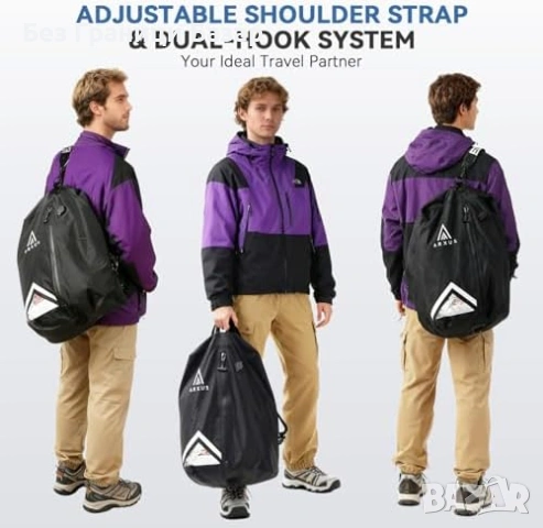 Нова Вакуумна чанта за багаж IP67 водоустойчива с помпа Компресираща пътна за дрехи, снимка 7 - Други стоки за дома - 54197692