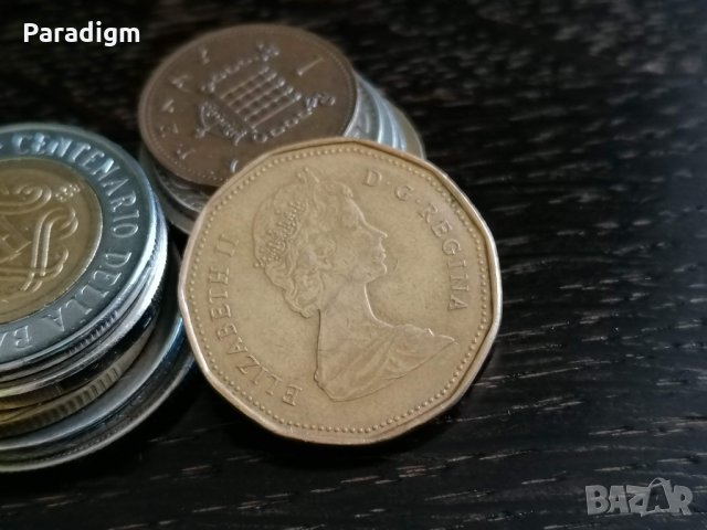 Монета - Канада - 1 долар | 1989г., снимка 2 - Нумизматика и бонистика - 34061007