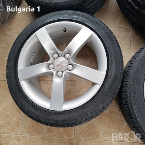 Джанти Seat VW Audi 5х100 16 с летни гуми 215/45/16 , снимка 5 - Гуми и джанти - 52478193