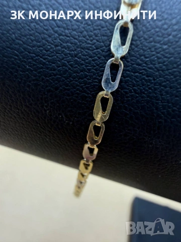 Златна гривна /585/, снимка 2 - Гривни - 54209594