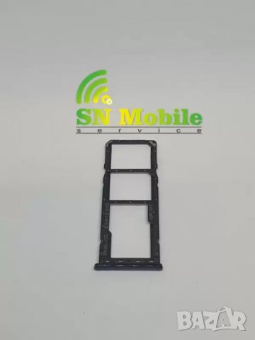 Сим държач за Samsung A7 2018 черен, снимка 1 - Резервни части за телефони - 37167617