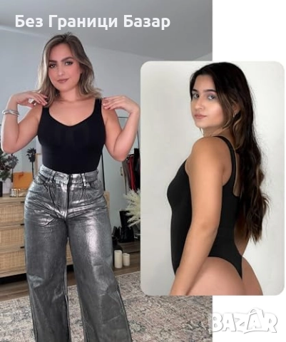 Ново Дамско Боди ShaperX Стягащо и Безшевно – Прибира Корема Размер L-XL , снимка 5 - Други - 51488595