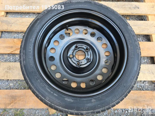 Резервна гума/патерица 16ка 5х105 Opel GM, Chevrolet, снимка 2 - Гуми и джанти - 56272776