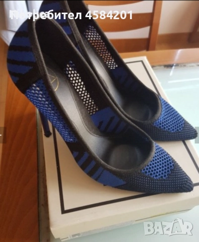 Дамски елегантни обувки Missguided с висок 10 см.ток, номер 38., снимка 3 - Дамски обувки на ток - 51593663