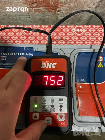 Почти нов акумулатор 90 ам/ч 790 А с гаранция, снимка 2 - Части - 52517329