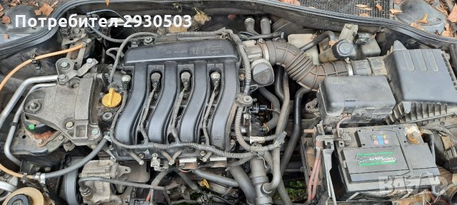 Двигател  Рено 1.6 113кс K4M НА ЧАСТИ!!!