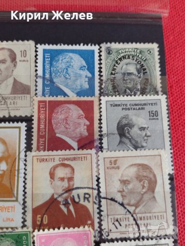 Пощенски марки Известни личности ПРЕЗИДЕНТИ ПОЩА ТУРЦИЯ МНОГО РЕДКИ ЗА КОЛЕКЦИЯ - 21064, снимка 8 - Филателия - 36681615