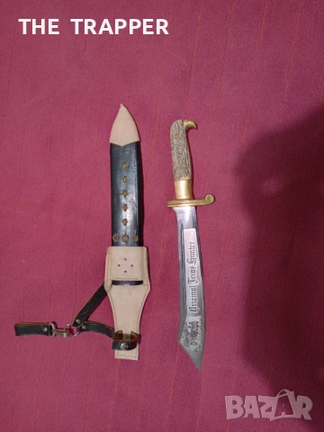 Солинген, Solingen, Original Texas Hunter Knife, нож, снимка 7 - Антикварни и старинни предмети - 53058717