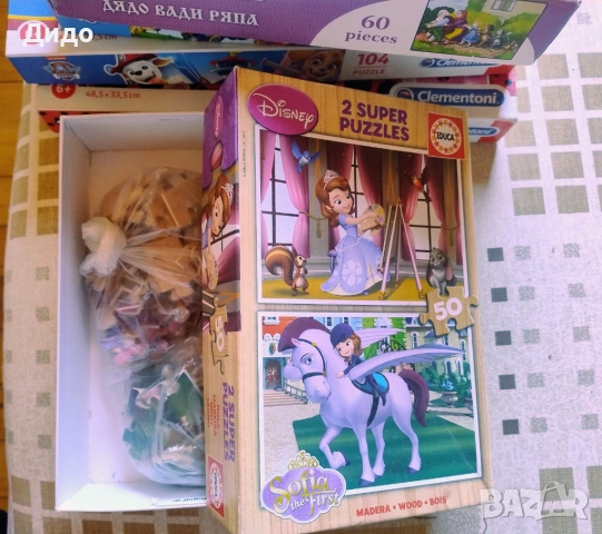 Пес Патрул , Калинката и Котарака, Дисни (пъзели, карти, книжки рисуване), снимка 9 - Игри и пъзели - 41414176