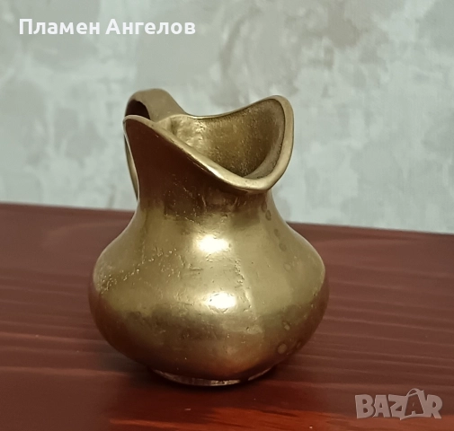 Малка бронзова кана , снимка 4 - Декорация за дома - 52716452