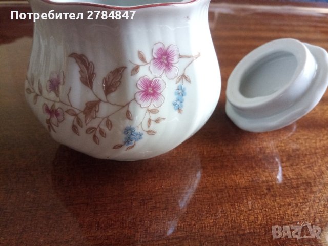 Порцеланова захарница от социализма , снимка 8 - Аксесоари за кухня - 44363931
