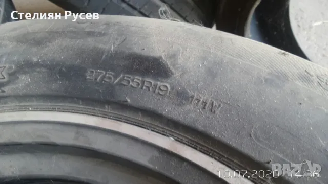 4бр алуминиеви джанти за mercedes GL 5 x 112 / 19 цола -цена 672лв реална цена 19 цола демонтирани о, снимка 5 - Гуми и джанти - 50048976