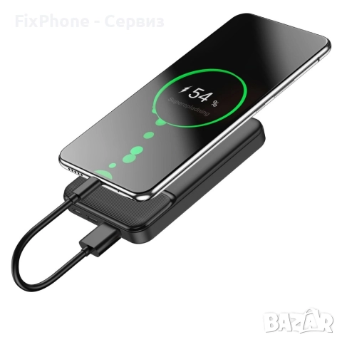 Външна батерия Power Bank 5000 mAh Maxlife MXPB-01, Черна , снимка 4 - Външни батерии - 52566455