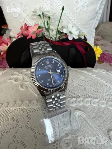 Нов Rolex – Стилен Дамски, Мъжки часовник, подходящ за двата пола., снимка 2 - Луксозни - 55777289