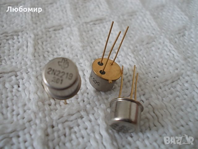 Транзистор 2N 2219 Тexas Instruments USA, снимка 1 - Друга електроника - 34132591