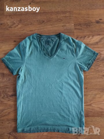 tommy hilfiger - страхотна мъжка тениска 70с, снимка 5 - Тениски - 37287993