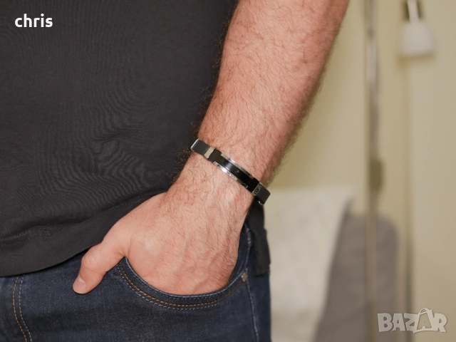 Мъжки бутикови гривни – стил, класа и характер, снимка 6 - Гривни - 52029073