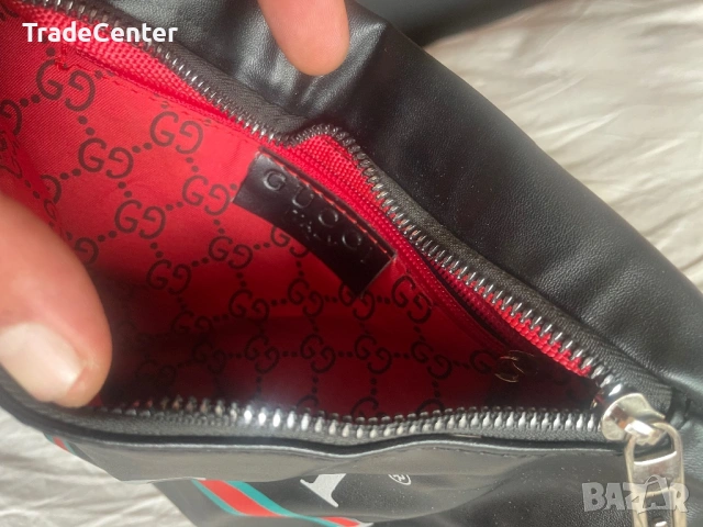 Gucci естествена кожа , снимка 4 - Чанти - 54313408