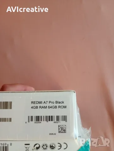 REDMI A7 PRO 8 GB RAM /64GB ROM, снимка 3 - Xiaomi - 56022965