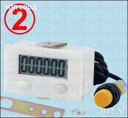 Брояч, импулсен, на импулси, индуктивен, капацитивен, оптичен, снимка 2 - Друга електроника - 36906698