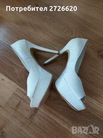 Сватбени  обувки  , снимка 2 - Дамски обувки на ток - 29295212