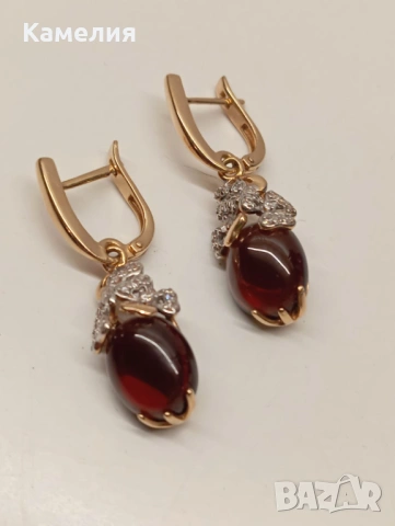 Руско злато , снимка 2 - Обеци - 54144651