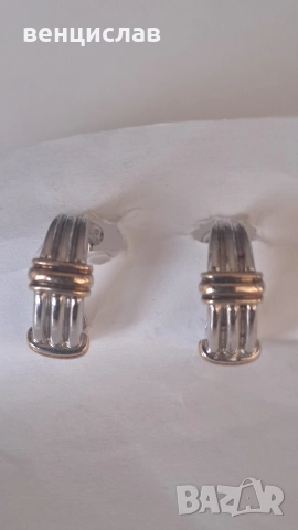 Сребърни обеци