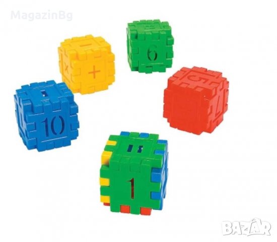 Конструктор 500 грама елементи, пъзел плочки с числа Образователна играчка , снимка 4 - Образователни игри - 31055166