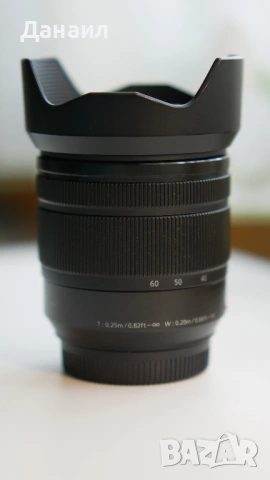 Обектив Panasonic Lumix G М4/3 Vario 12-60mm f / 3.5-5.6 Asph. Power OIS, снимка 3 - Обективи и филтри - 53947371