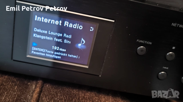 💥💥💥Pioneer N-30 Network Audio Player + Bluetooth Адаптер AS-BT200, снимка 5 - Ресийвъри, усилватели, смесителни пултове - 54007276