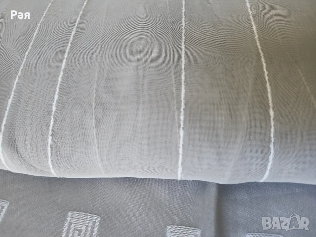 Тънко перде/ завеса 2 броя , снимка 2 - Пердета и завеси - 50944044