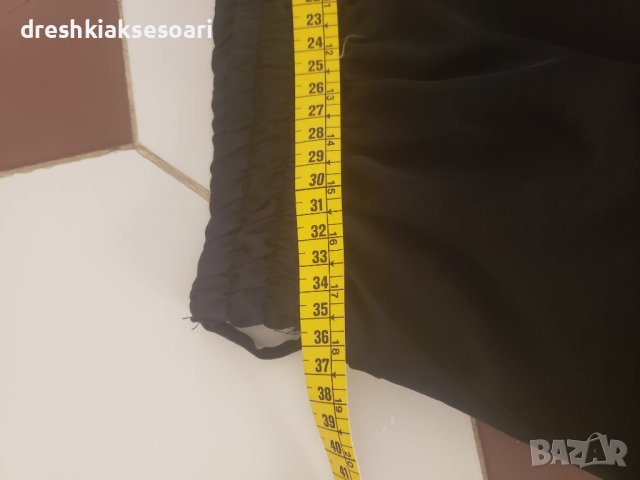 Сатенен Черен щалвар, снимка 2 - Панталони - 42263634