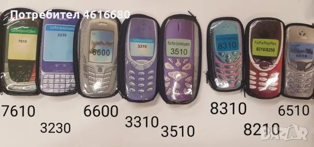 Калъф за Nokia 7610,3230,6600,3310,3510,8310,8210,6510,5110,6310,6210,3210,7260,6670,5100,SonyEricss
