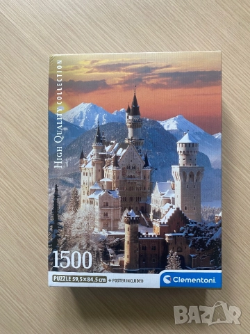 Пъзели 500, 1000 и 1500 части Clementoni, Black Sea, Trefl, Interdruck, снимка 6 - Пъзели - 52961346