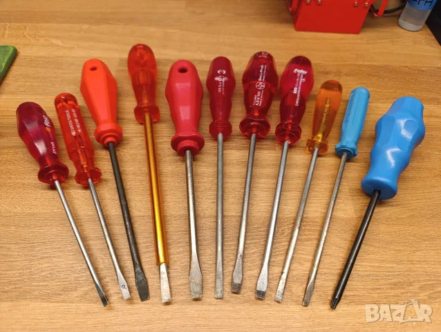 лот отвертки прави и torx