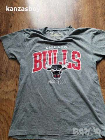 chicago bulls Mitchell & Ness - страхотна мъжка тениска S, снимка 5 - Тениски - 54195615