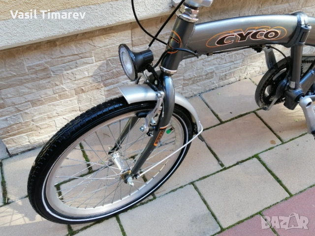 Alu bike klapprad 20 Germany CYCO! Като нов! , снимка 12 - Велосипеди - 53951975
