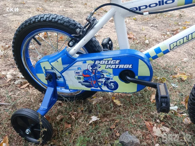 Детско колело Polise Patrol 14 цола , снимка 3 - Детски велосипеди, триколки и коли - 56469691