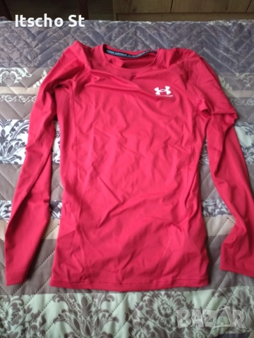 Under Armour UA HG Armour Comp LS T-shirt, снимка 2 - Спортни дрехи, екипи - 52365018