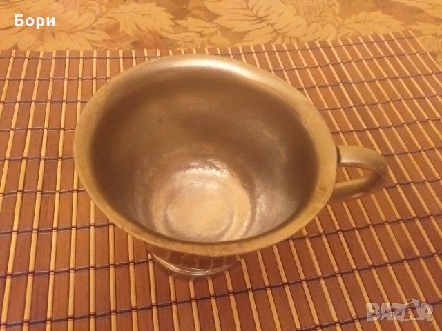 Cromargan Стомана неръждаема чаша/канче с дръжка, снимка 4 - Други ценни предмети - 30251817