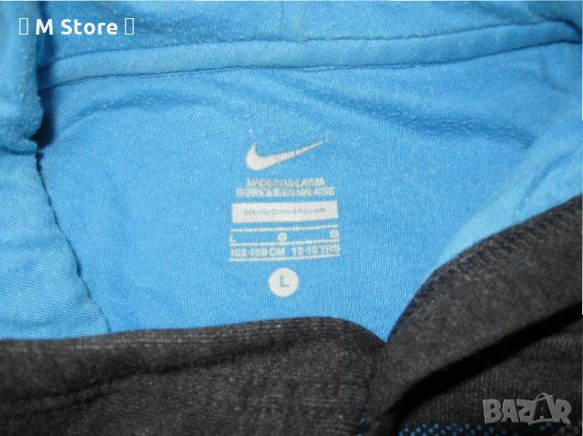 Nike ватиран суичър с качулка , снимка 5 - Суичъри - 35361237