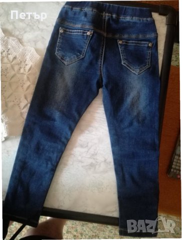 Продавам детски дънки ластични, снимка 2 - Детски панталони и дънки - 33586413