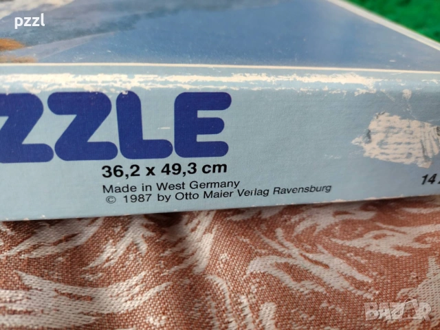 Пъзел "Cervino” Ravensburger 1987г. 500 части , снимка 3 - Пъзели - 53965769