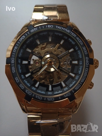 Автоматичен скелетон часовник Forsining Sport