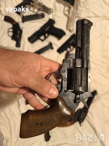 револвер, сигнален, пистолет газов, пушка с халостни, снимка 16 - Антикварни и старинни предмети - 53232621