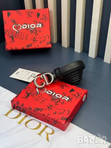 колани от естествена кожа в кутия 2см christian dior , снимка 5 - Колани - 50350446