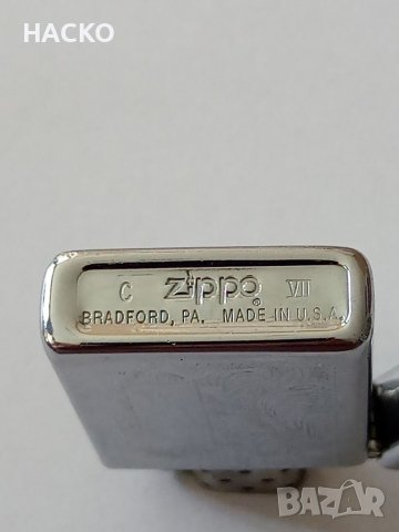 Запалка Zippo Slim® Venetian® Polished Chrome Made in USA, снимка 7 - Запалки - 40872612