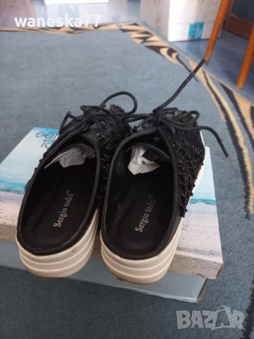 Спортно елегантни кецове/сникърси Sergio Todzi с отворена пета, снимка 6 - Дамски ежедневни обувки - 36851023