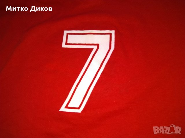 Хокейна тениска на ВСНЛ маркова на ССМ №7 размер ХЛ, снимка 7 - Зимни спортове - 35466452